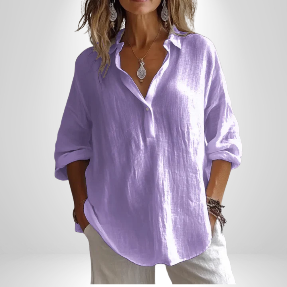 Sophia™ | Bluse med afslappet elegance