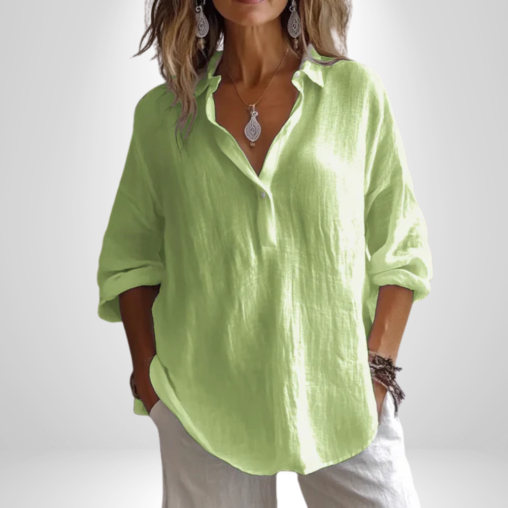 Sophia™ | Bluse med afslappet elegance