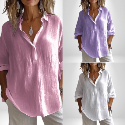 Sophia™ | Bluse med afslappet elegance